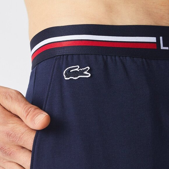 Lacoste Men's Multicolor Waist Navy Pajama Pants - Picture 3 of 10